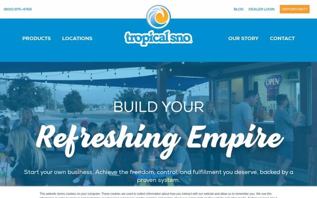 Mrs. Cole's Tropical Sno Dealership