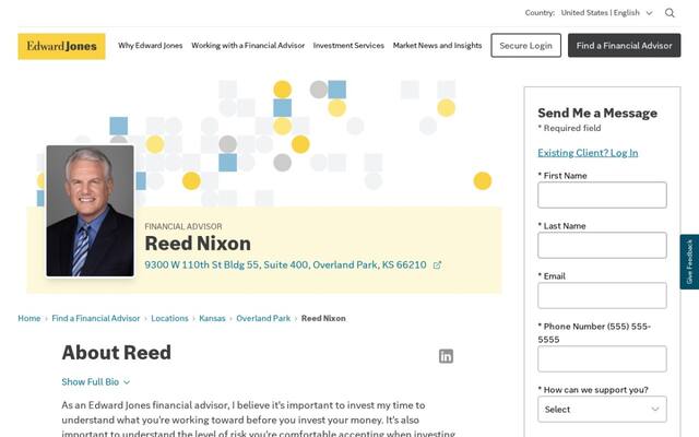 Edward Jones - Financial Advisor: Reed Nixon