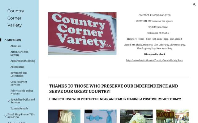 Country Corner Variety