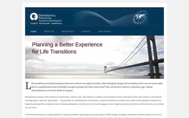 Professional Financial Advisors