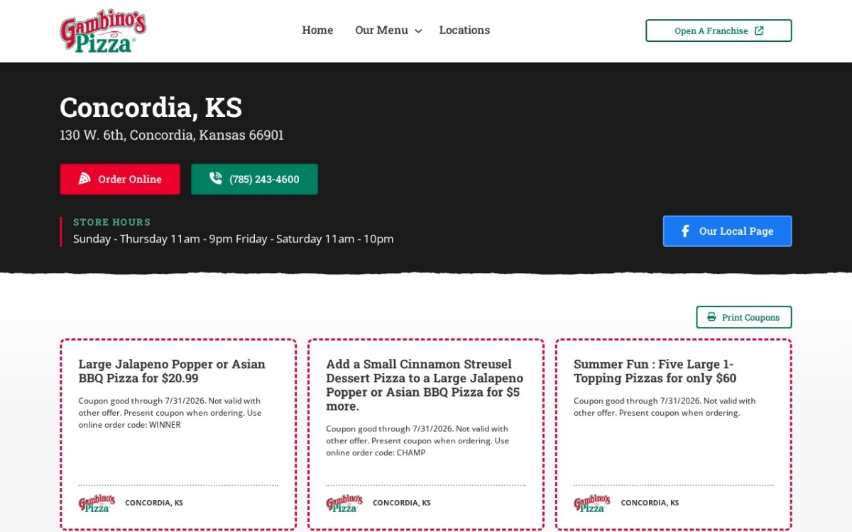 Gambino's Pizza