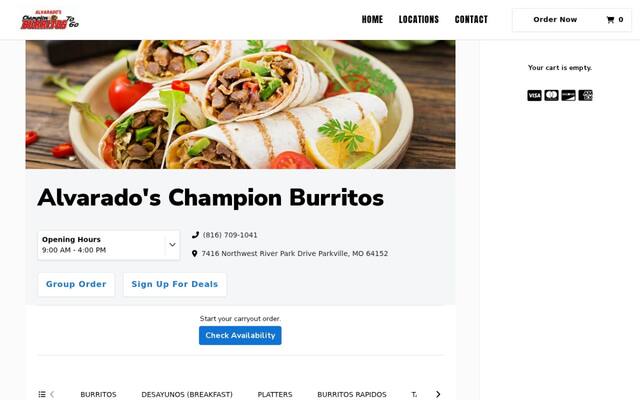 Champion Burritos To Go