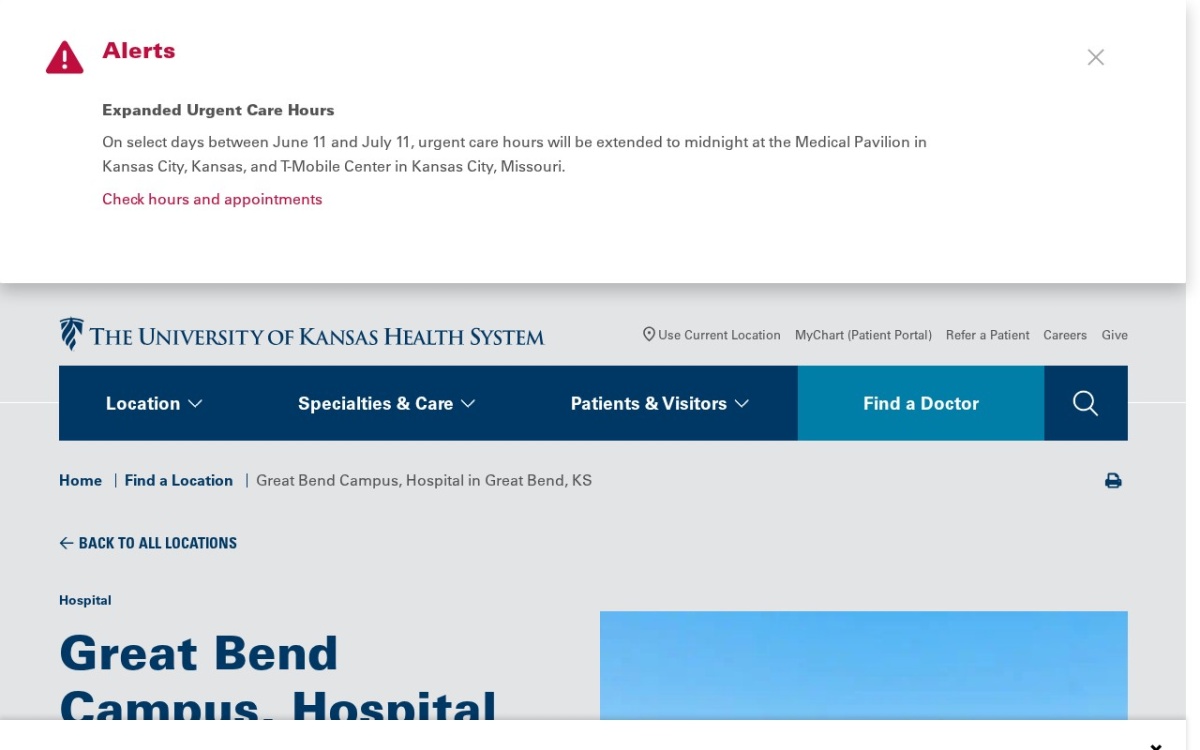 University of Kansas Health System - Great Bend Campus