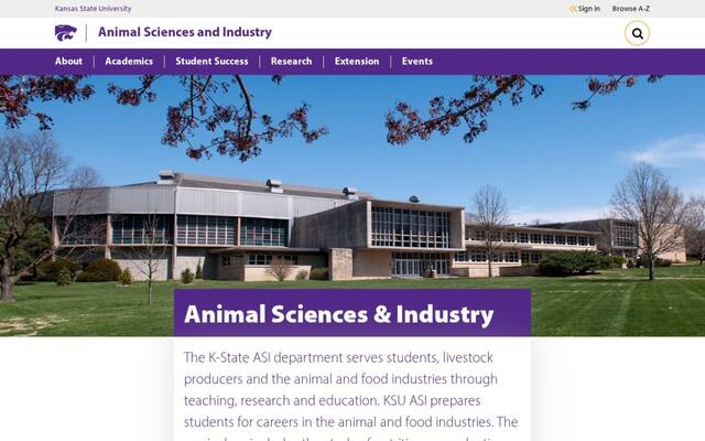 K-State Department of Animal Sciences & Industry