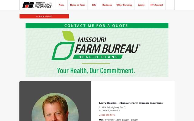 Larry Bowles - Missouri Farm Bureau Insurance