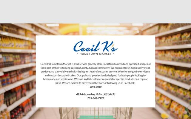 Cecil K's Hometown Market