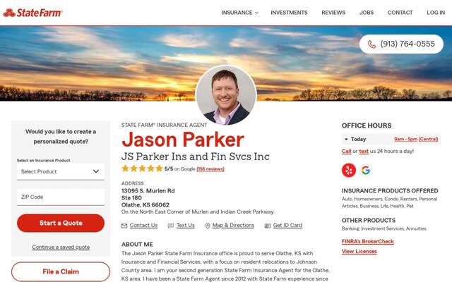 Jason Parker - State Farm Insurance Agent