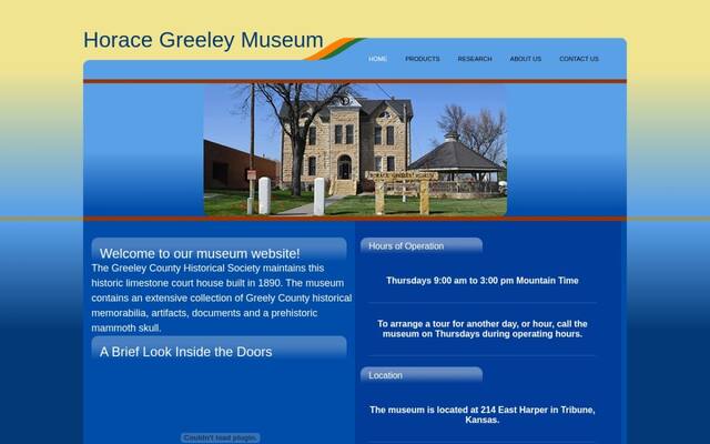 Old Greeley County Courthouse