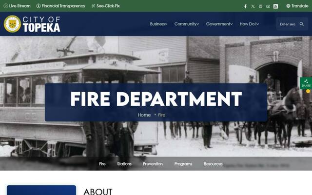 Topeka Fire Department Station 3