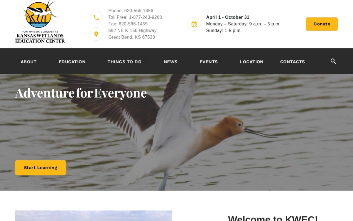 Kansas Wetlands Education Center