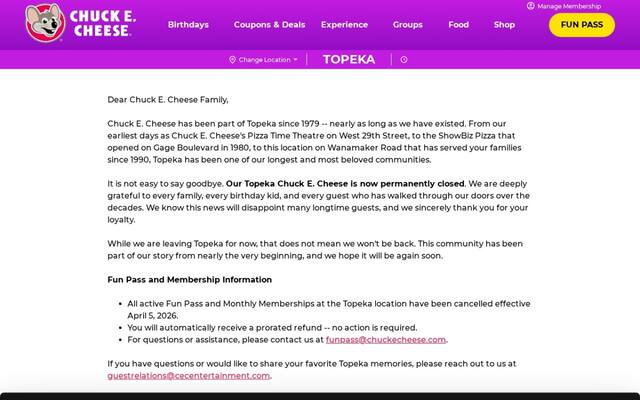 Chuck E. Cheese