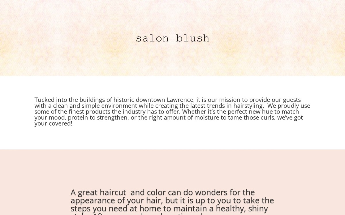 Salon Blush
