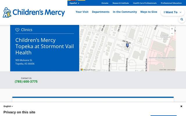 Children's Mercy Topeka at Stormont Vail Health