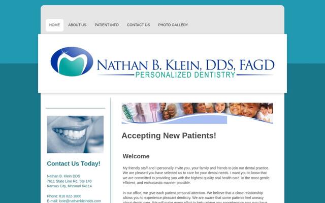 Nathan B Klein DDS