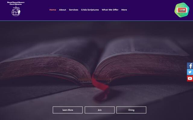 Blessed Beyond Measure Church Ministries