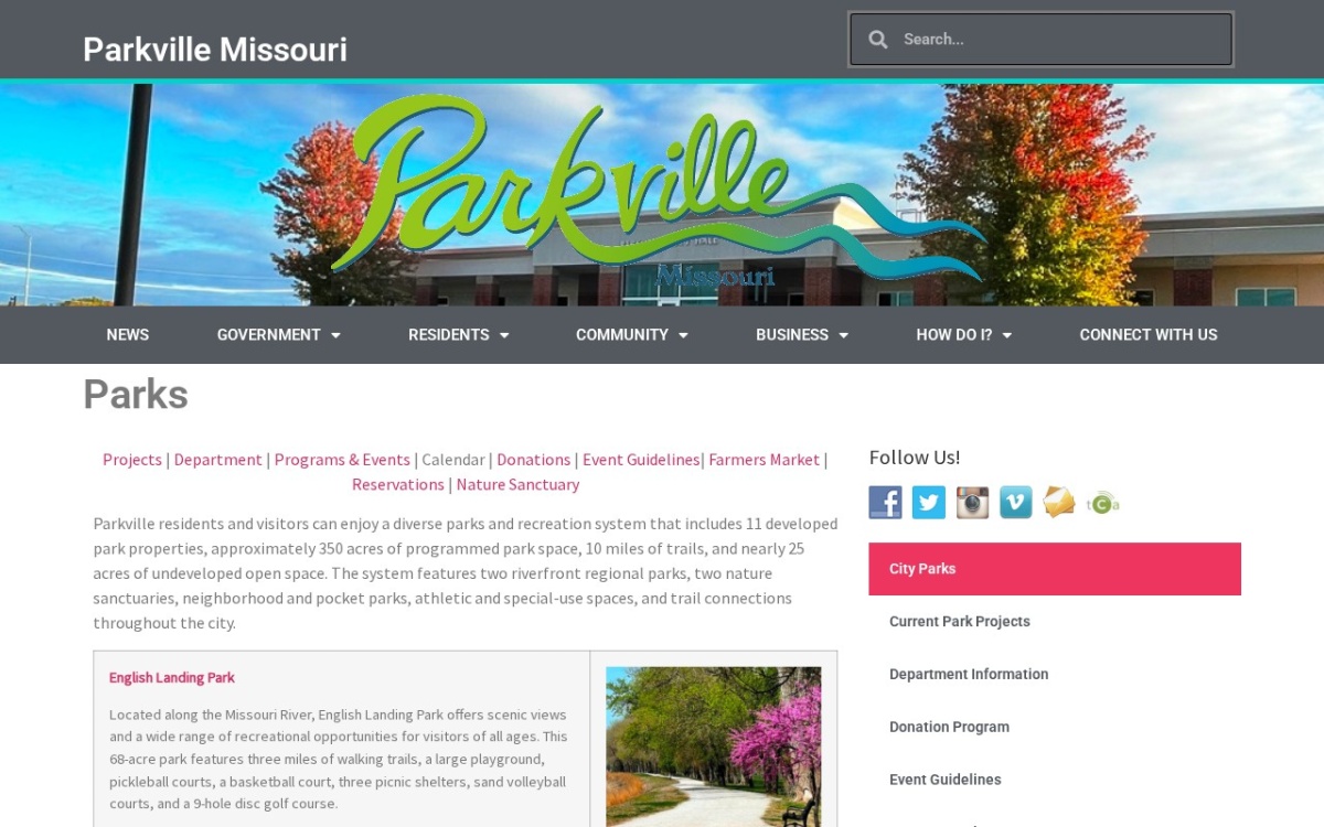 Parkville Parks & Recreation