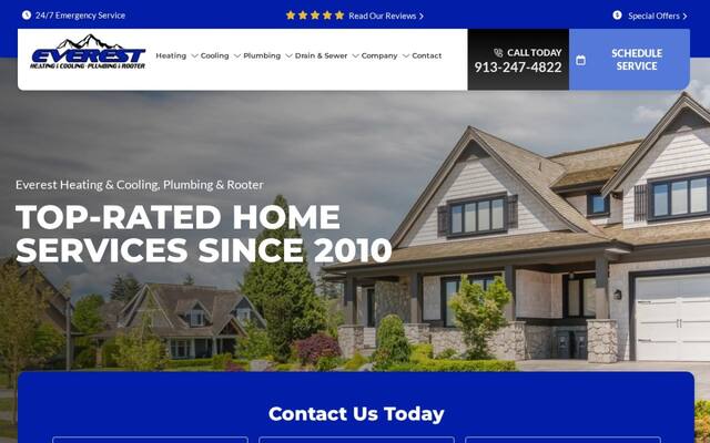 Everest Heating, Cooling, Plumbing & Rooter