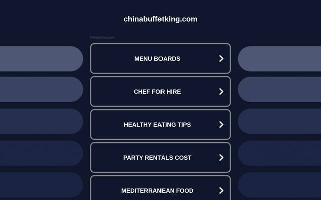 China Buffet