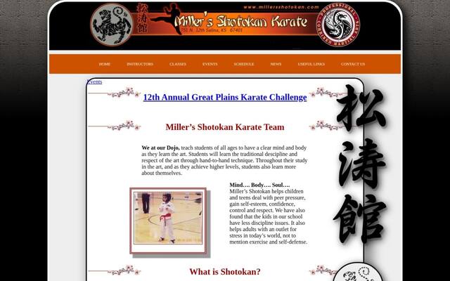 Miller's Shotokan Karate Team