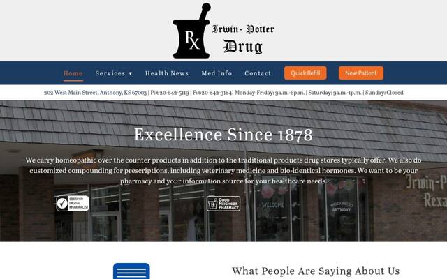 Irwin-Potter Drug