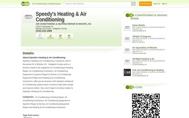 Speedy's Air Conditioning & Heating