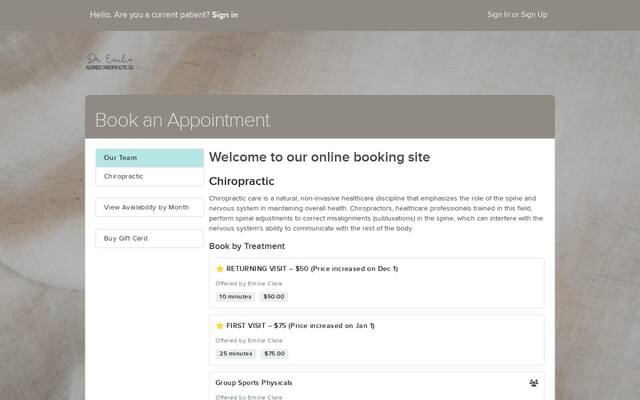 Aligned Chiropractic Company