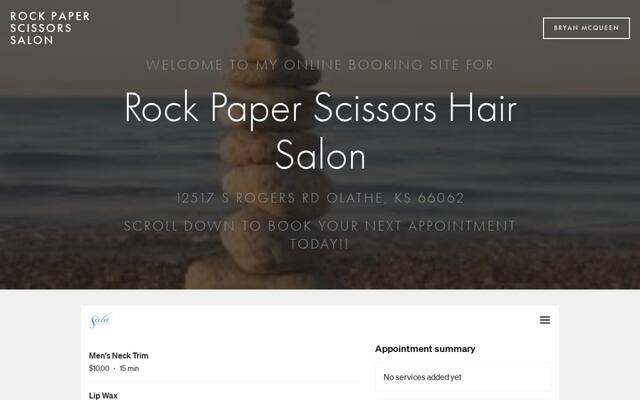 Rock Paper Scissors Hair Salon