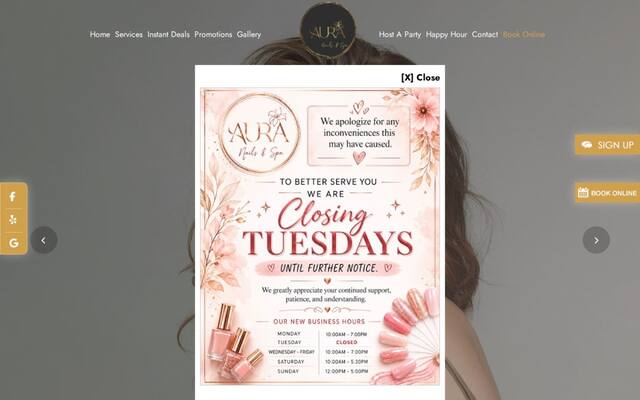 Aura Nails & Spa