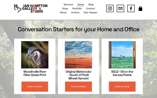 Ian Hampton Art Gallery & Studio