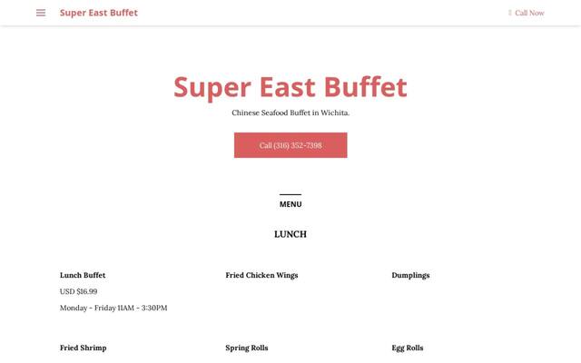 Super East Buffet