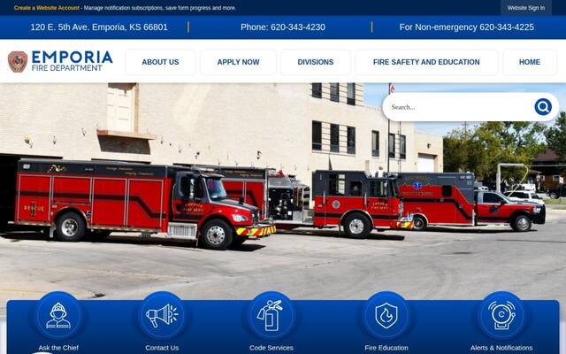 Emporia Fire Department Station 1