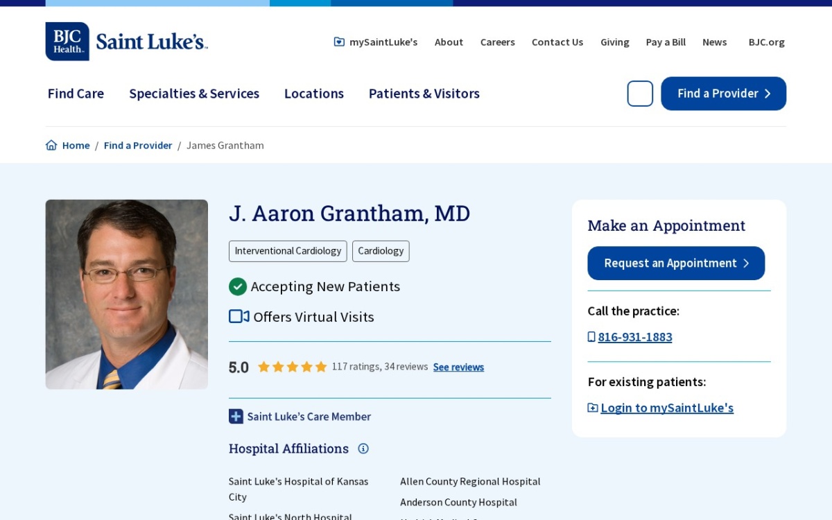James Aaron Grantham, MD