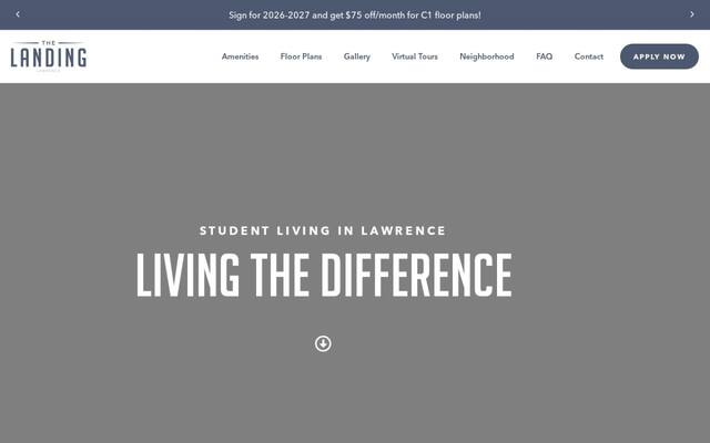 The Landing Student Apartments