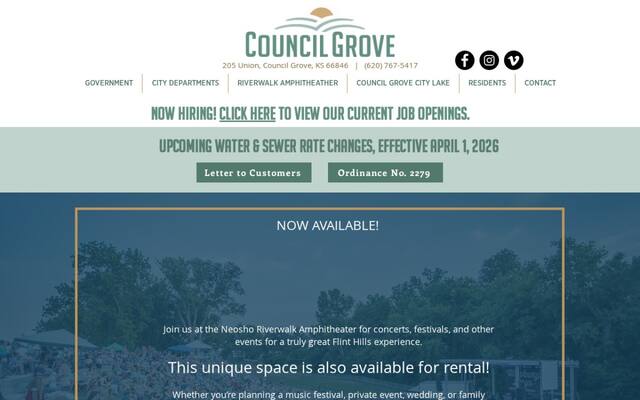 Council Grove City Hall