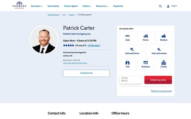 Farmers Insurance - Patrick Carter