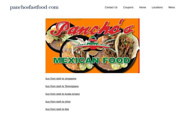 Pancho's Mexican Food