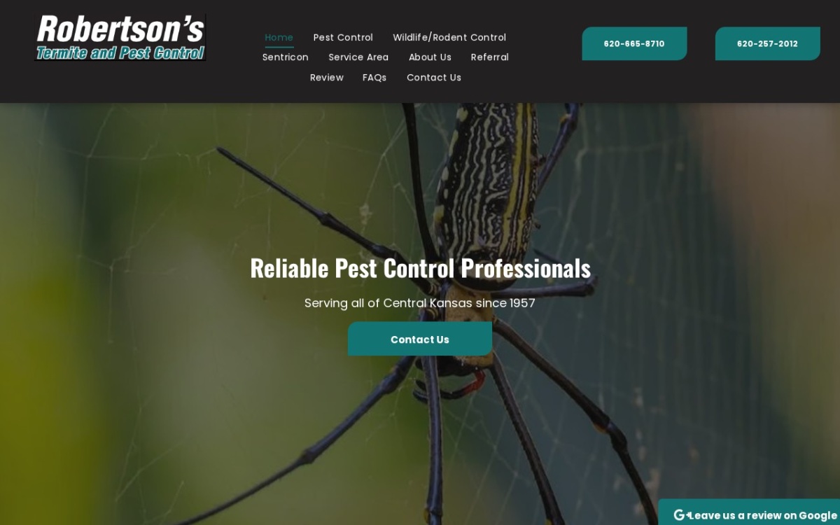 Robertson's Termite and Pest Control