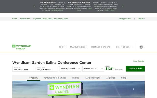 Wyndham Garden Salina Conference Center