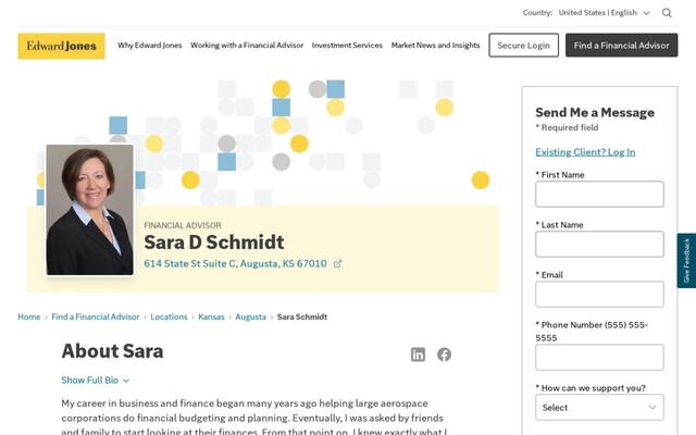 Edward Jones - Financial Advisor: Sara Schmidt