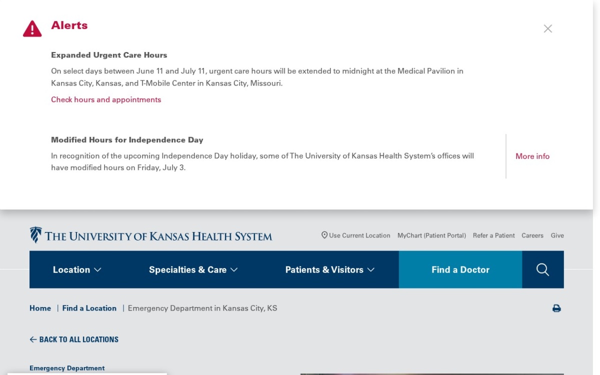 University Of Kansas Hospital