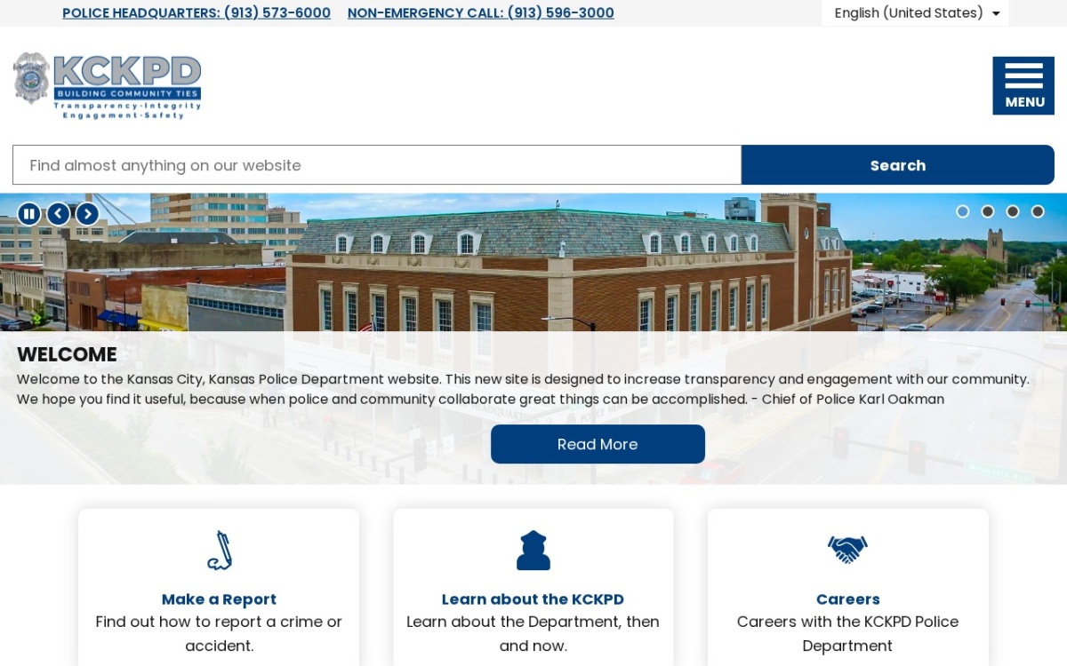 Kansas City Kansas Police Department Headquarters