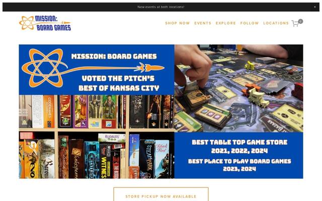 Mission Board Games
