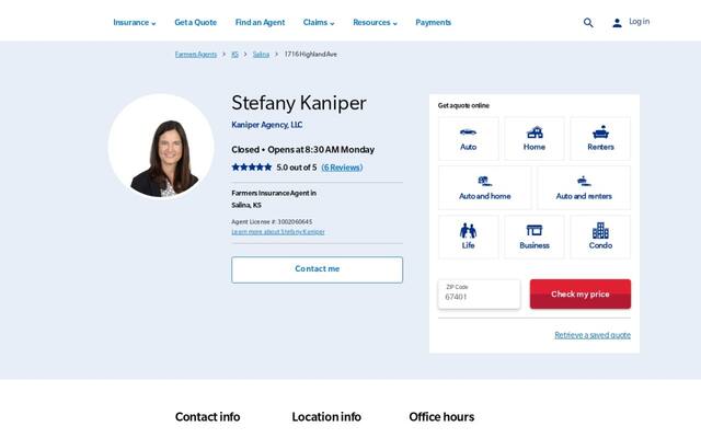 Farmers Insurance - Stefany Kaniper