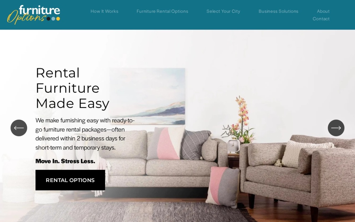 Furniture Options - Kansas City