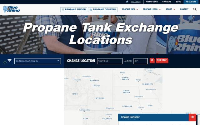 Blue Rhino Propane Exchange