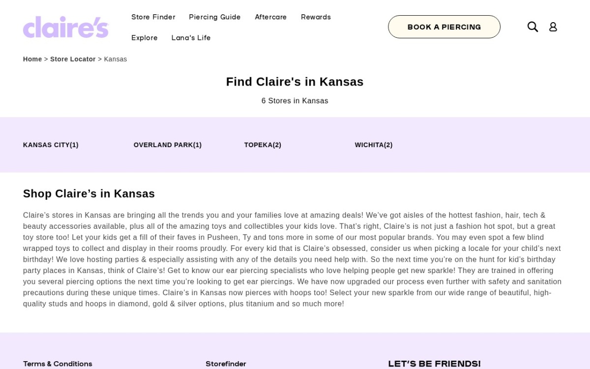 Claire's Boutique
