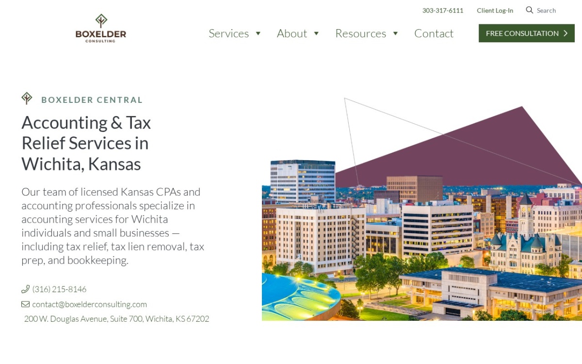 Boxelder Consulting & Tax Relief - Central