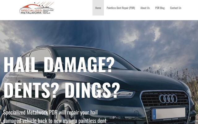 Specialized Metalwork Paintless Dent Repair