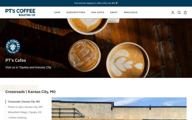 PT's Coffee - Crossroads