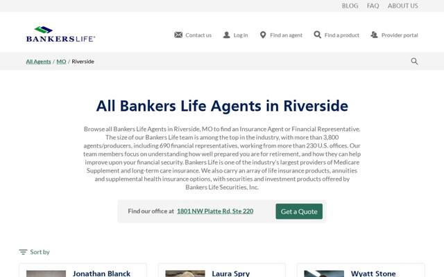 Rudy Lemoine, Bankers Life Agent